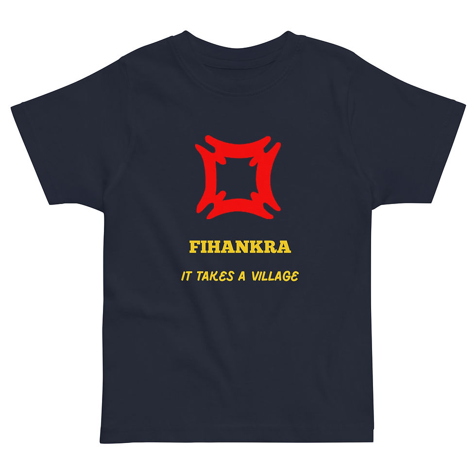 Thumbnail: FIHANKRA toddler jersey tee - cherry red