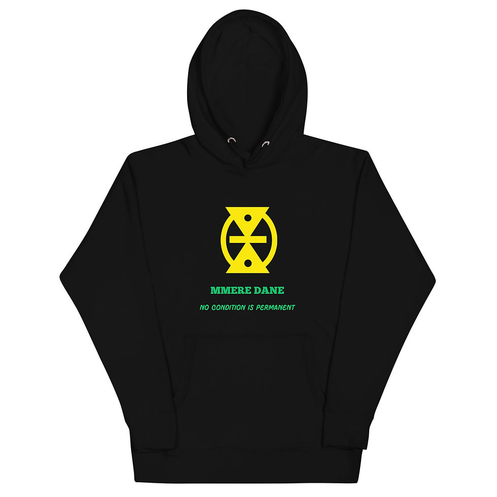 Thumbnail: MMERE DANE Men's Hoodie - Yellow