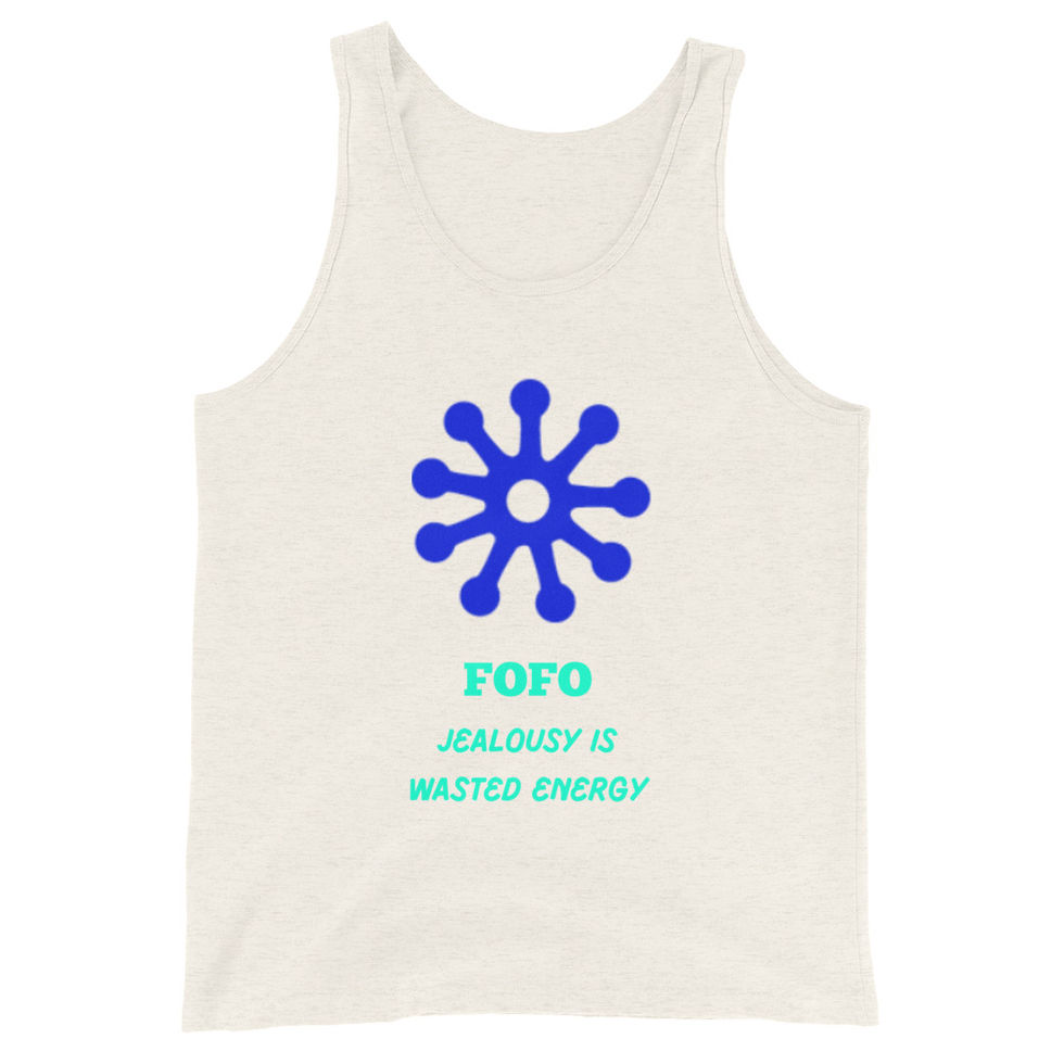 Thumbnail: FOFO Men's Tank Top - Ultramarine Blue