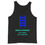 Thumbnail: OWUO ATWEDEE Men's Tank Top - Ultramarine Blue