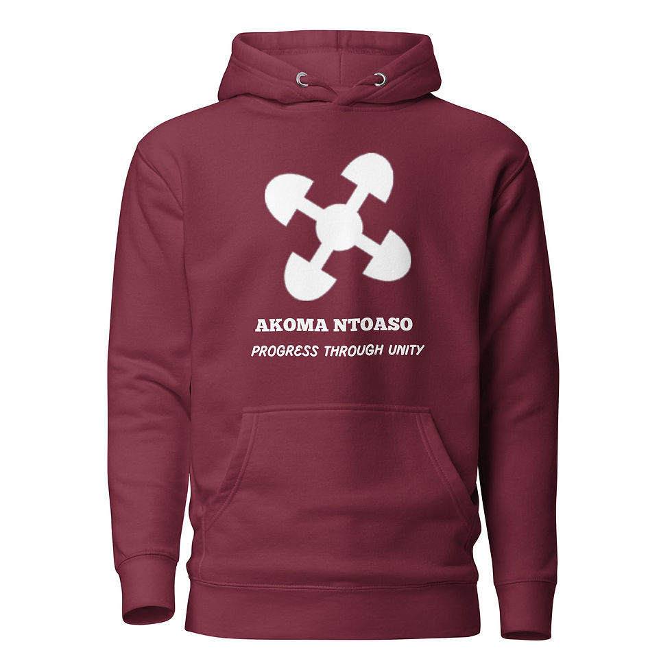 Thumbnail: AKOMA NTOASO Women's Hoodie - White