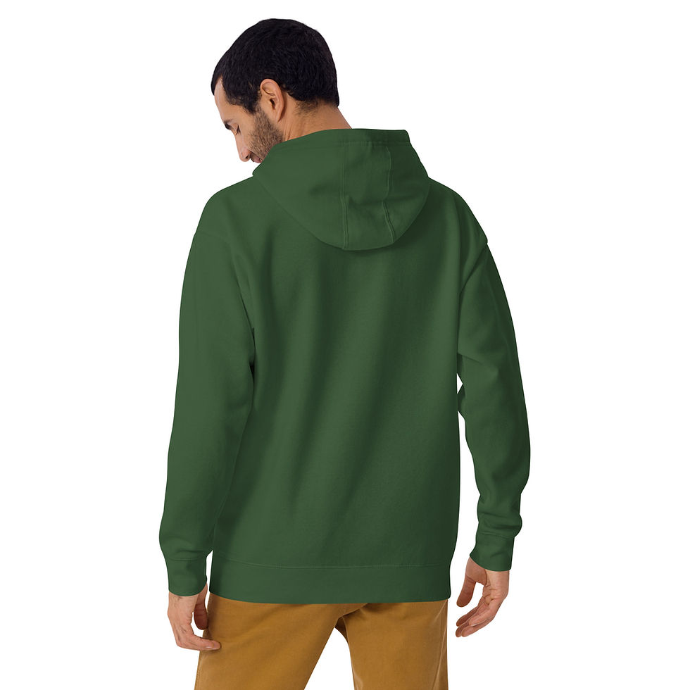Thumbnail: ODO NNYEW FIE KWAN Men's Hoodie - Yellow