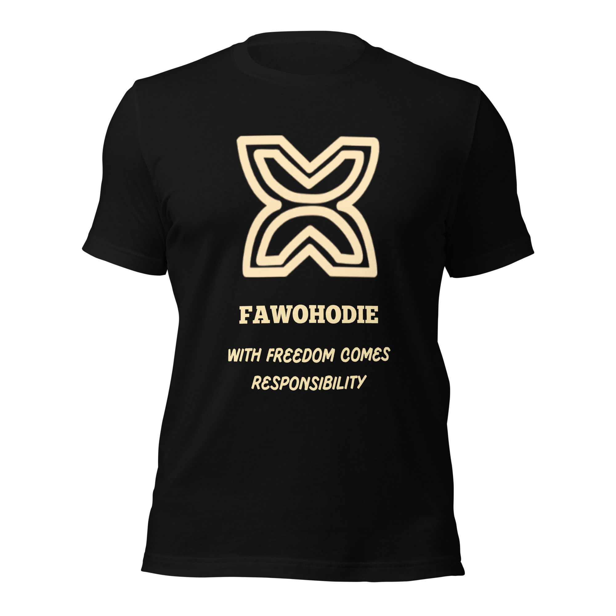 FAWOHODIE Men's T-shirt  - Cream