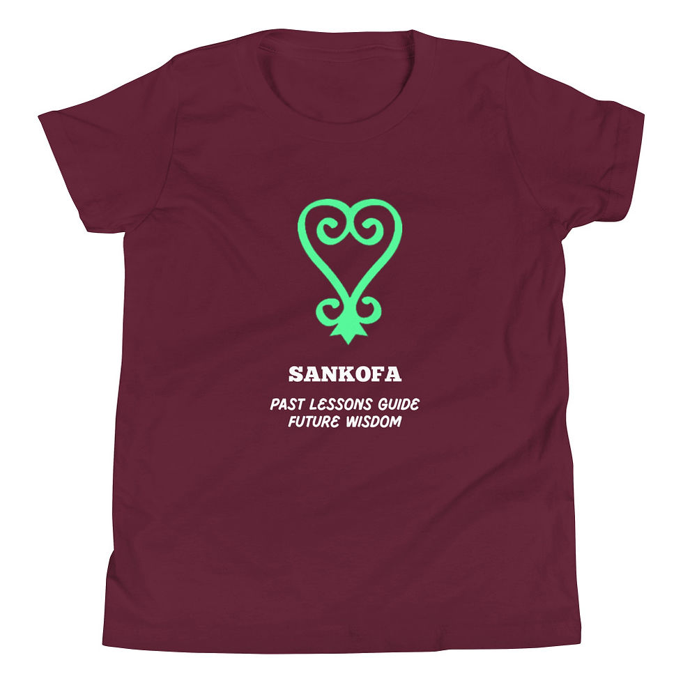 Thumbnail: SANKOFA Kids Short Sleeve T-Shirt - Lime