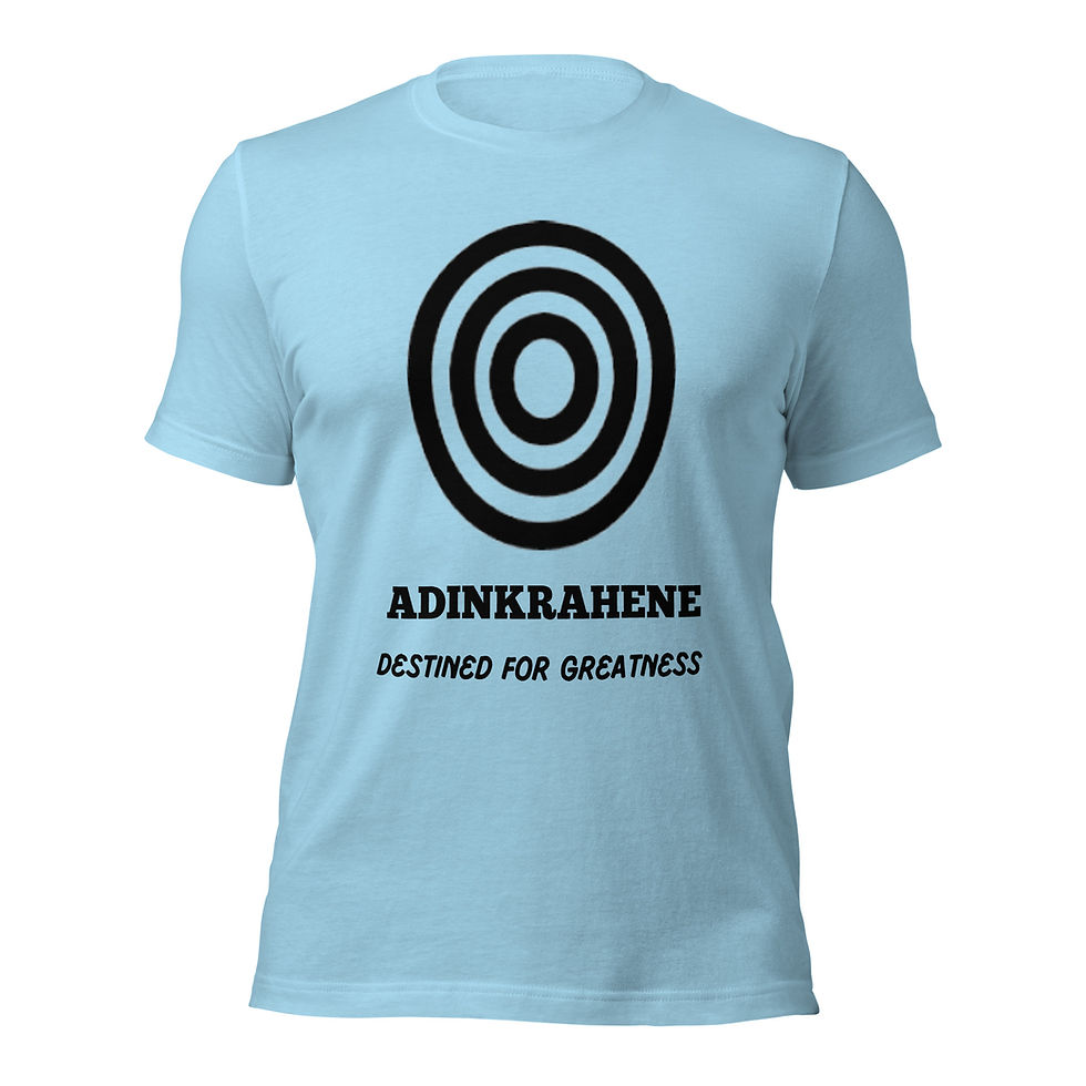 Thumbnail: ADINKRAHENE Women's T-shirt - Black