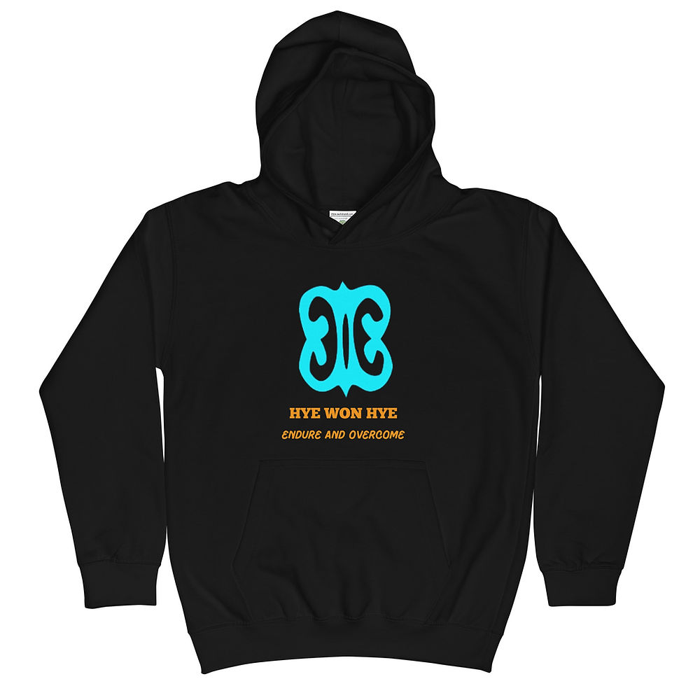 Thumbnail: HYE WON HYE Kids Hoodie - Aqua