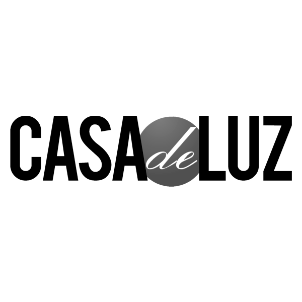 Casa de Luz logo in grayscale