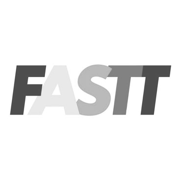 FASTT logo in grayscale