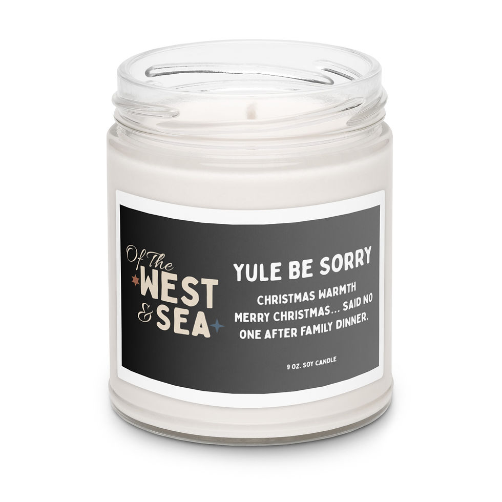 Thumbnail: Yule Be Sorry - Scented soy candle