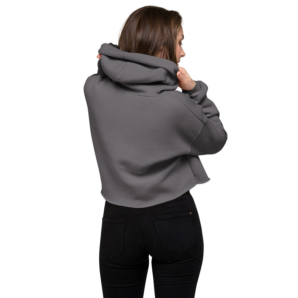 Thumbnail: Pry It Out Crop Hoodie