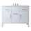 Thumbnail: Atreus 48" White Single Sink Vanity with Carrara Marble Top