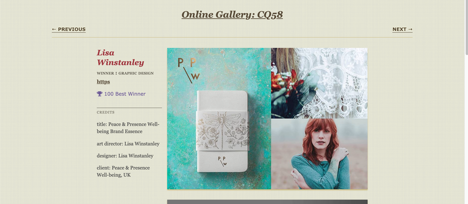 Creative Quarterly 58 is out and P&PW is featured!