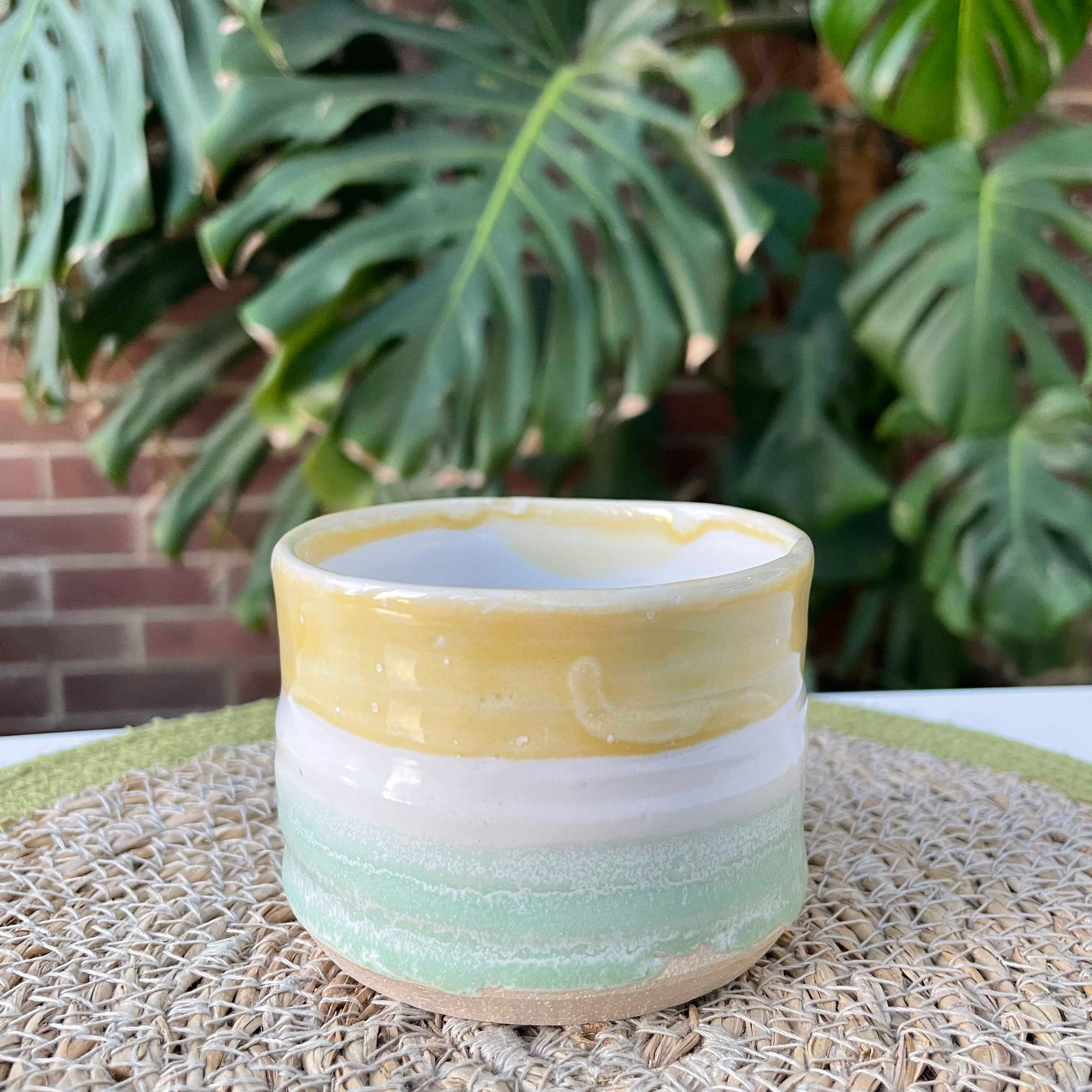 Beside the sea - decorative pot