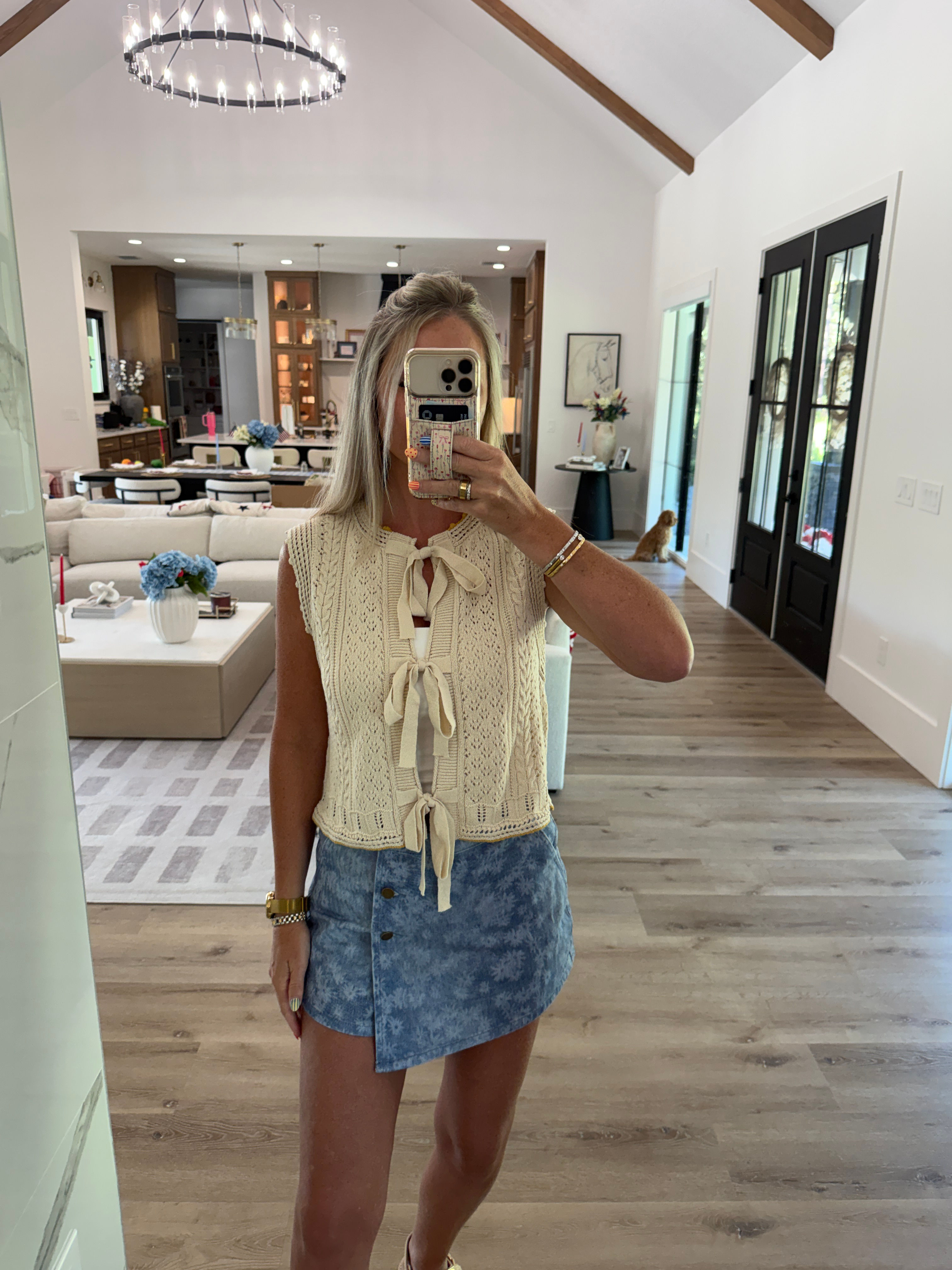 Golden Sands skort