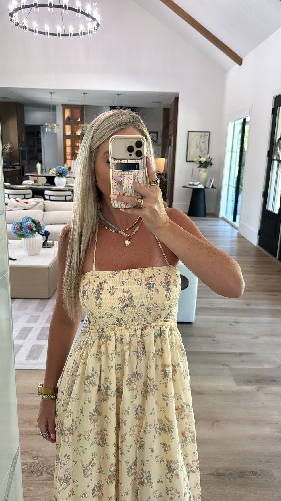 Thumbnail: Endless bloom dress- yellow 