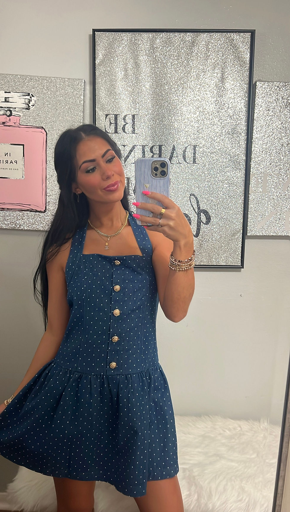 Thumbnail: Bluebell Denim Dress