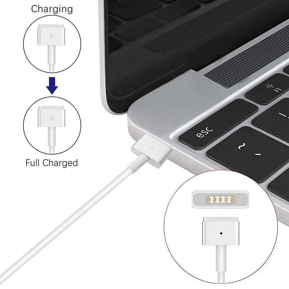 Miniaturbild: MacBook Air Charger “45W MagSafe 2 Power Adapter” - Magnetic “T” Shape Connector
