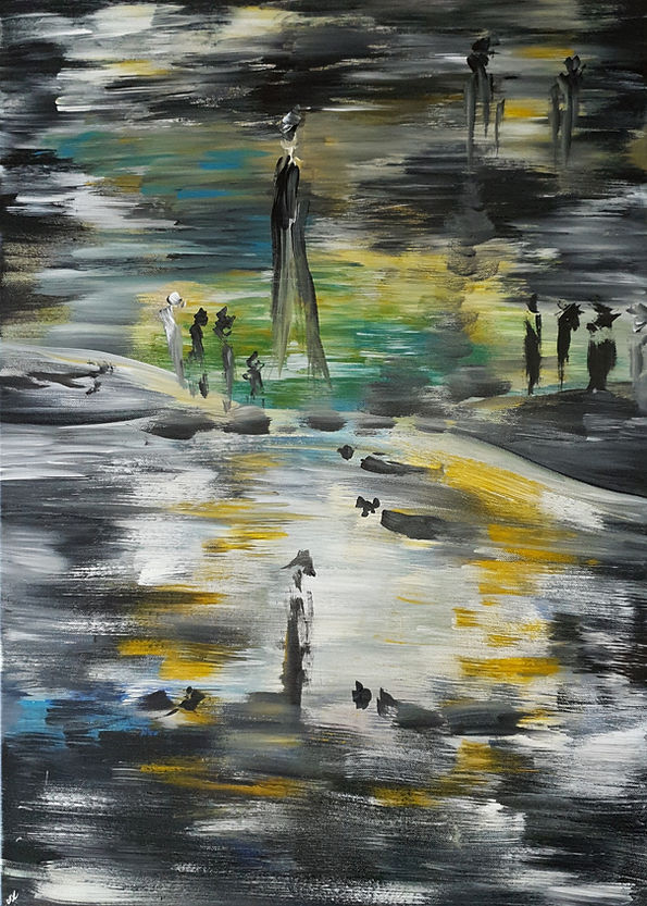 Napoleon and Josephine | Acrylic