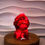 Miniaturbild: Gnom aus Kunstharz mit LED-Sockelbeleuchtung
