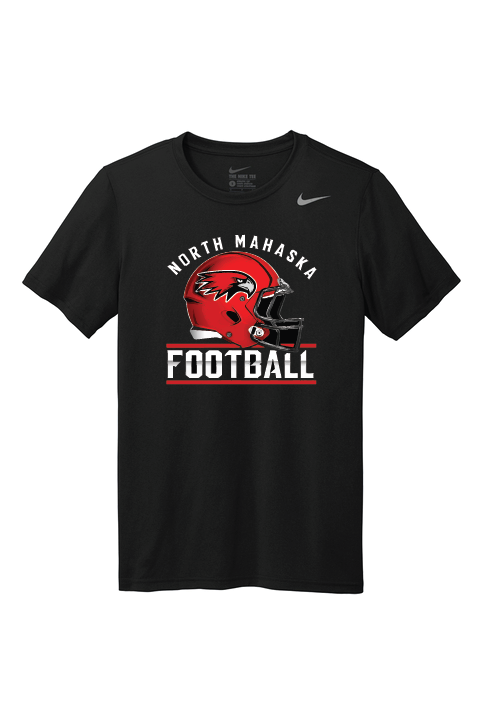 NM Fall 2026 Football Helmet Nike Team rLegend Tee