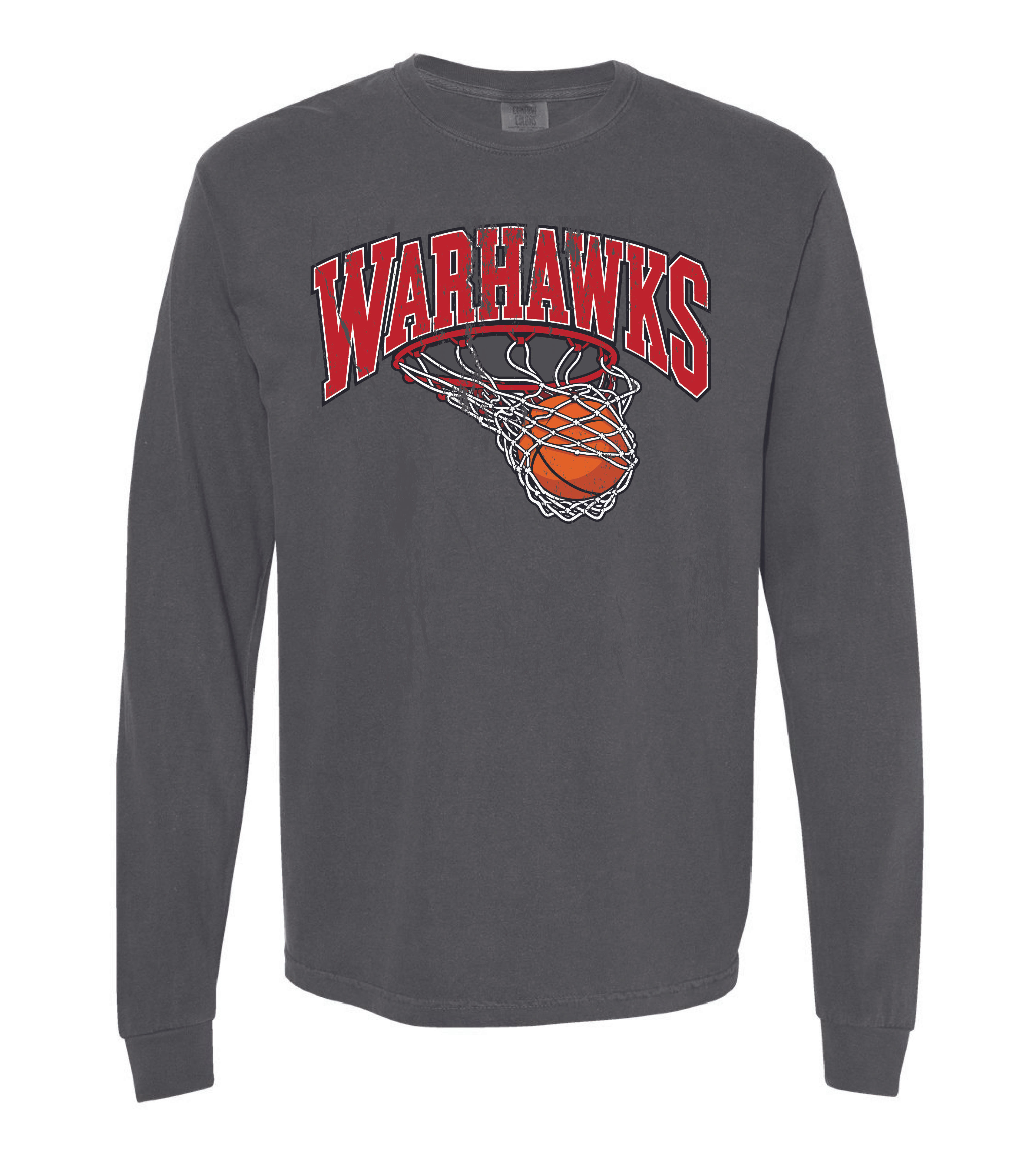 NM Boosters Nothin' But Net Comfort Colors Heavyweight Long Sleeve Te