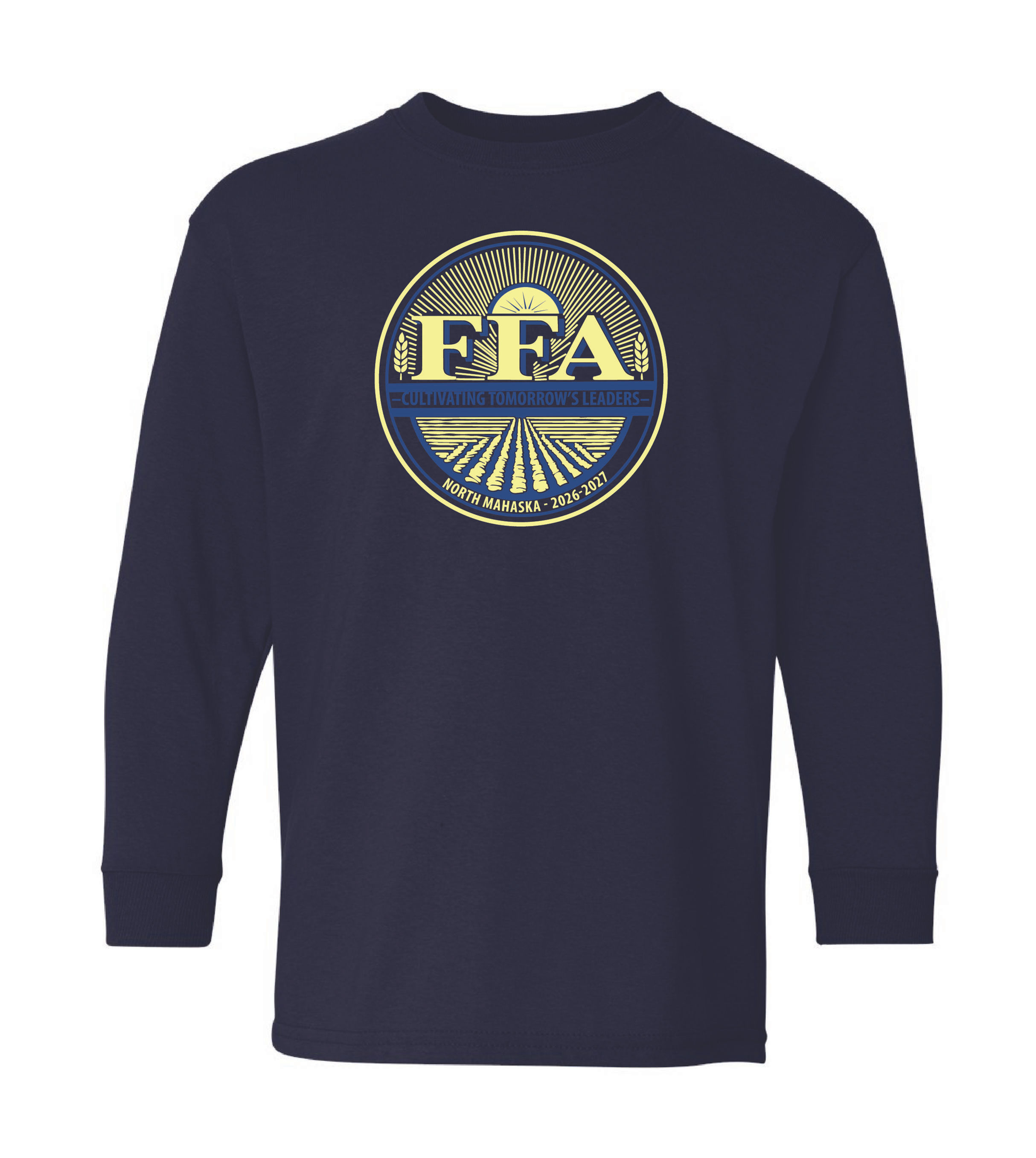 NM FFA Gildan Youth Long Sleeve T-Shirt