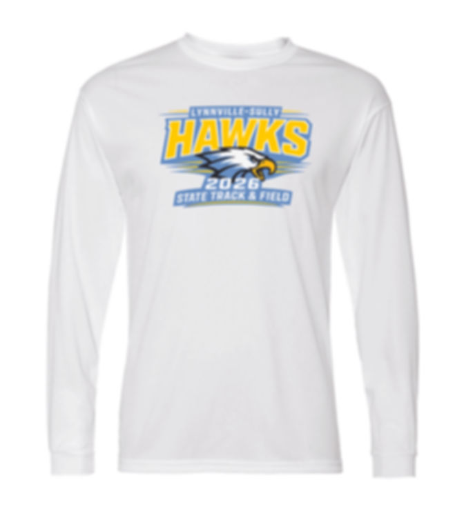 L-S State Track C2 Sport Unisex Performance Long Sleeve T-Shirt