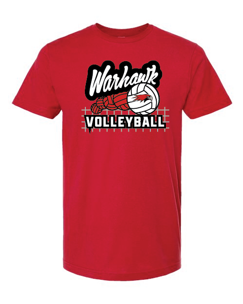 NM Fall 2026 Volleyball Spike Tultex Unisex Fine Jersey T-Shirt