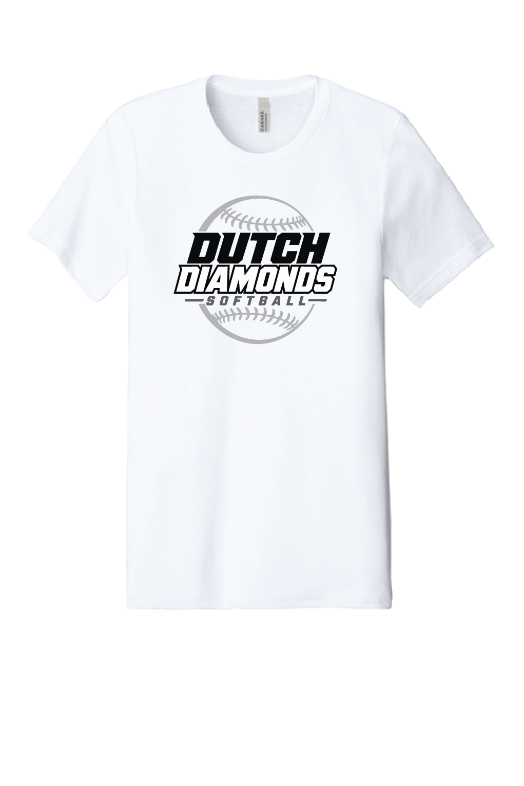 Diamonds Softball Bella+Canvas Short Sleeve Tee