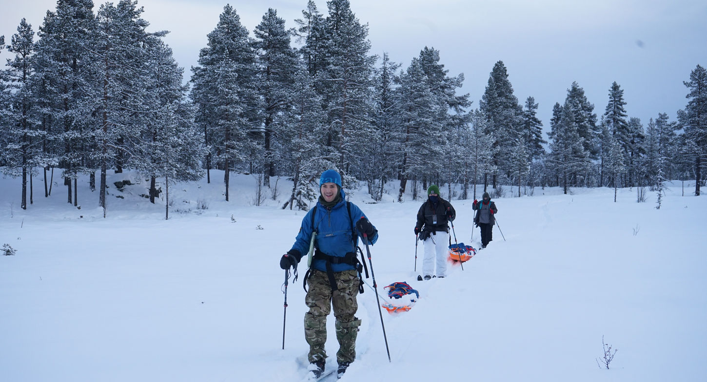 Ski expedition course - Norway