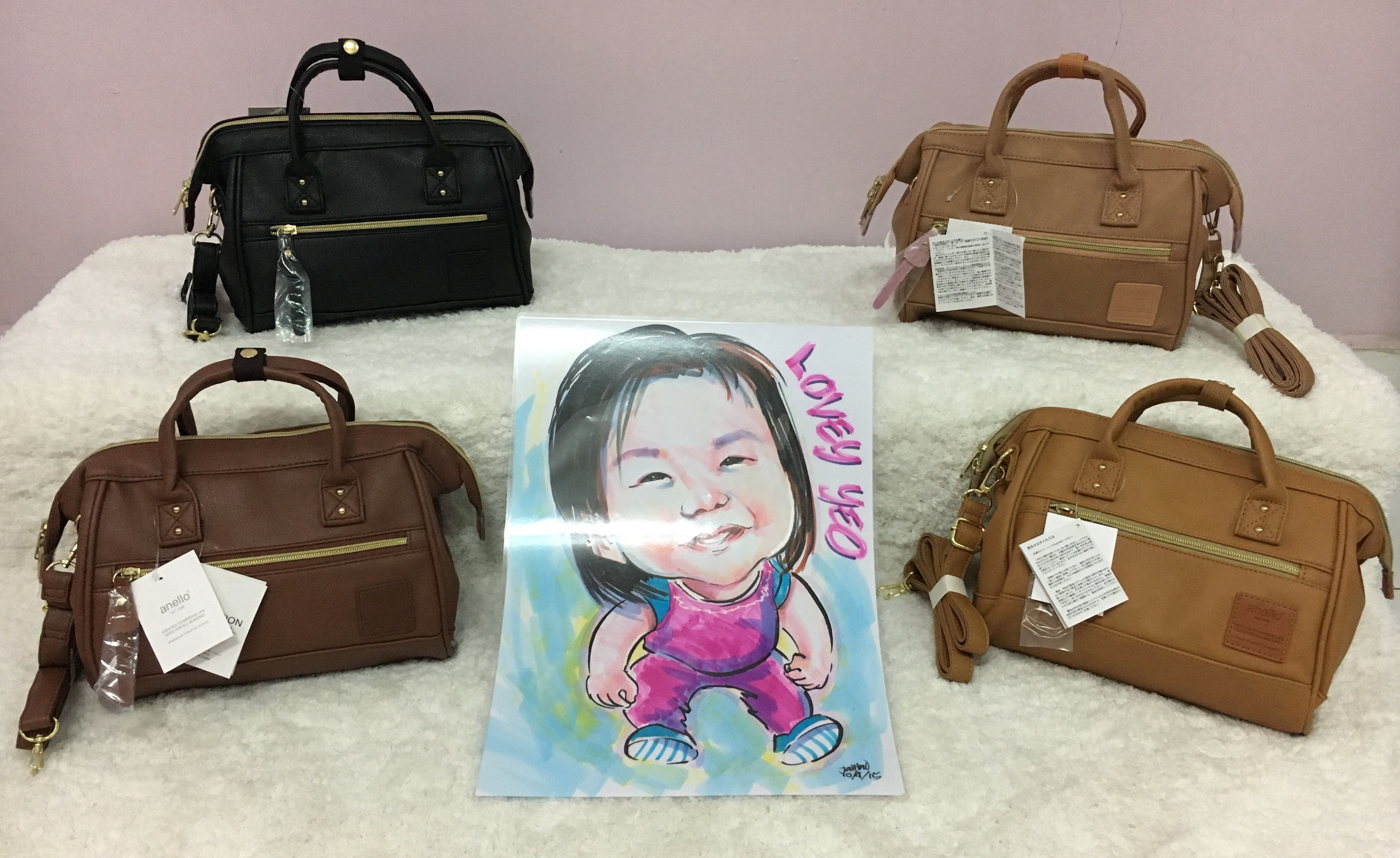 Anello PU Leather MiniBoston AT-H1021