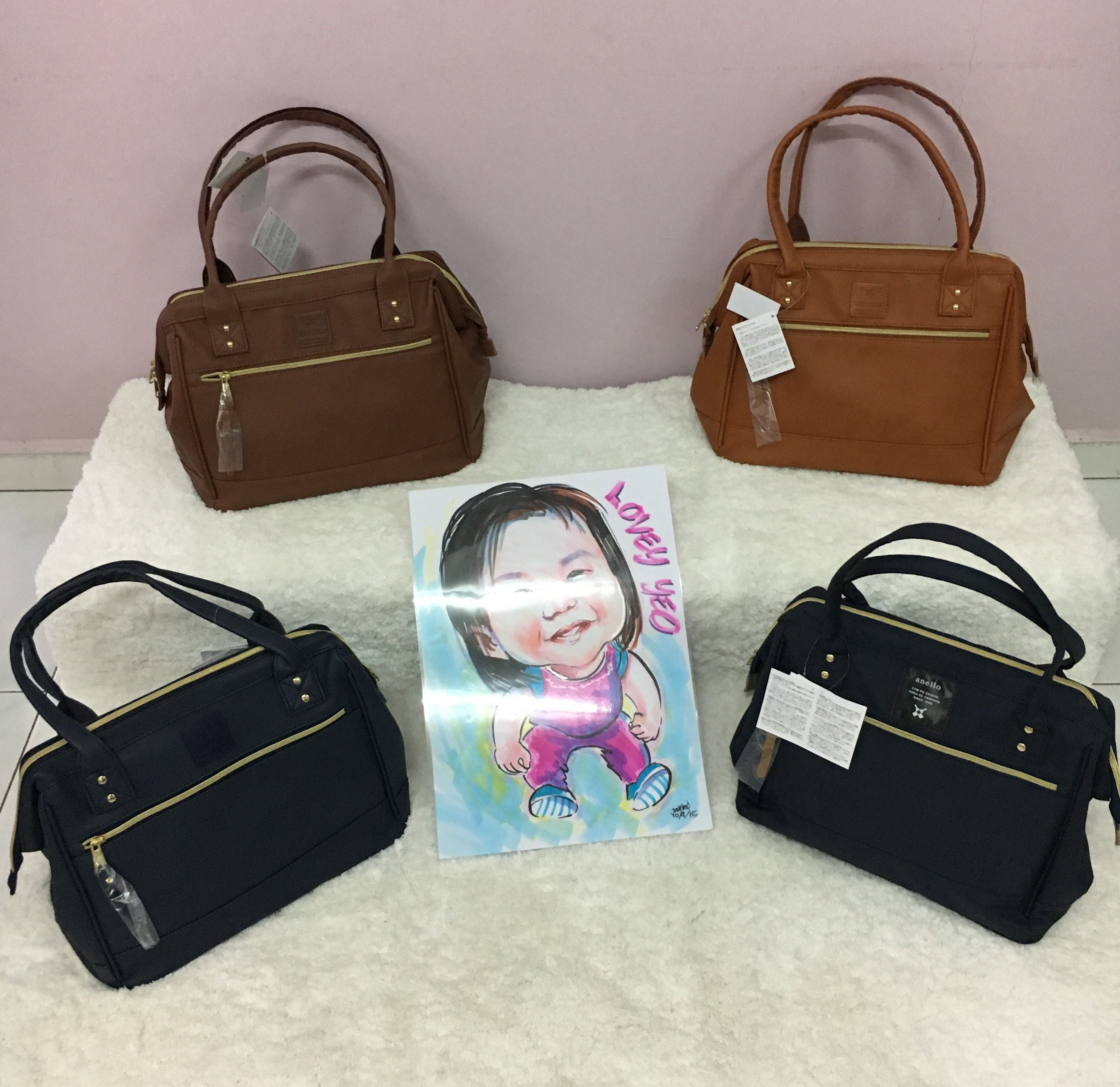 Anello Boston PU Leather Shoulder Bag AT-B1213