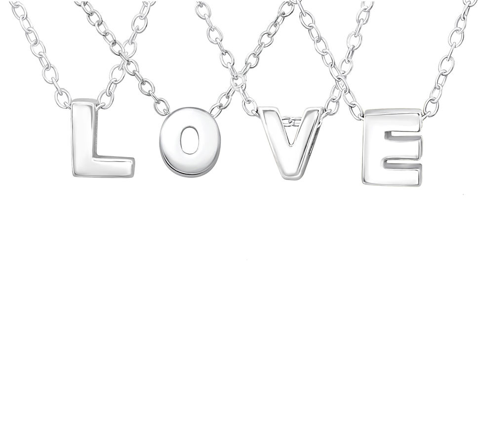 Thumbnail: Initial Letter Necklace - L-Z