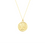 Thumbnail: Queen Elizabeth Coin Necklace - Gold