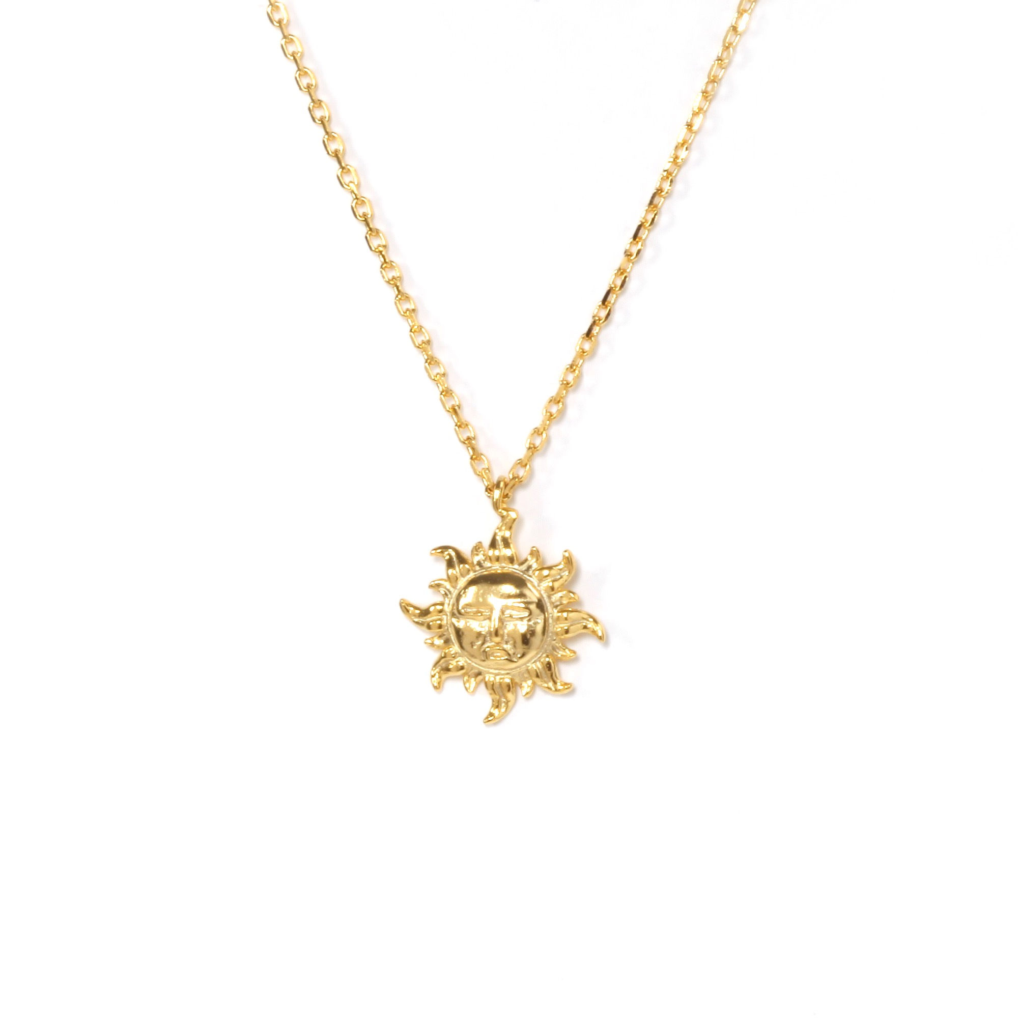 Marisol Sun Necklace - Silver/Gold