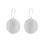Thumbnail: Moonshale Matte Circle Earrings