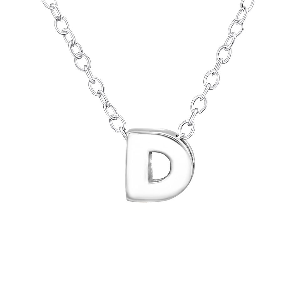 Thumbnail: Initial Letter Necklace - A-K