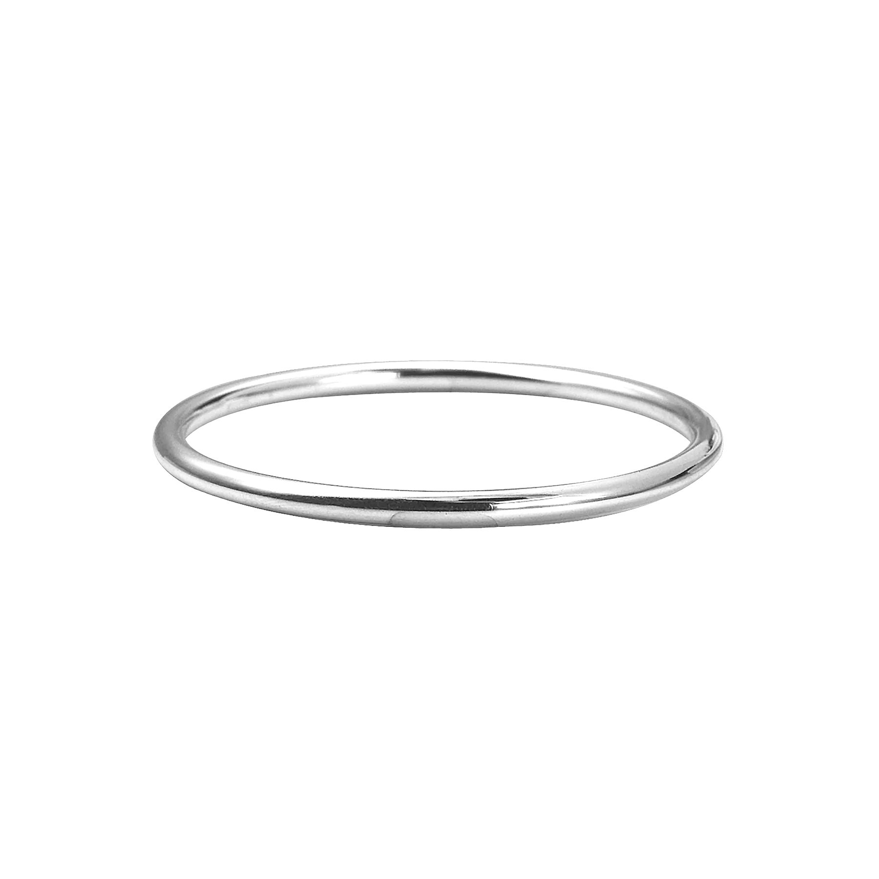 Classic Round Bangle - 3 mm