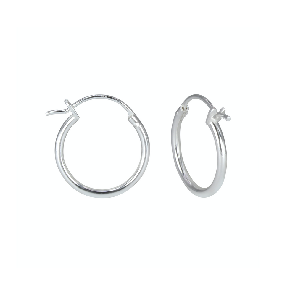 Thumbnail: French Lock Hoops - XS, S, M, L
