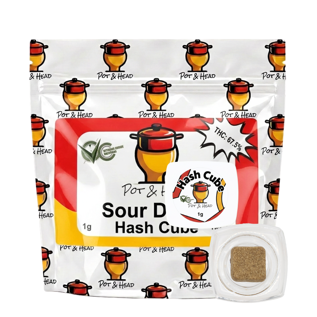1G | HASH CUBE | SOUR DIESEL