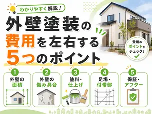 外壁塗装の費用
