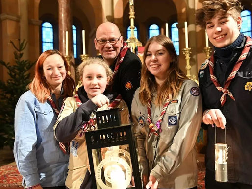 Wie das Friedenslicht nach Celle kam