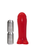 Thumbnail: ANGRY PRICK (Candy Red) Platinum Silicone Dildo