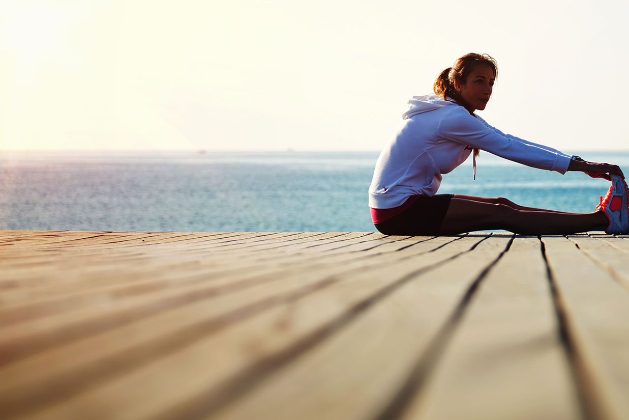 Warm Up on the Beach