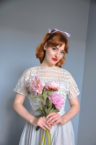 Mint green 1950s day dress | Ginger Vintage Mint green 1950s day dress | Ginger Vintage