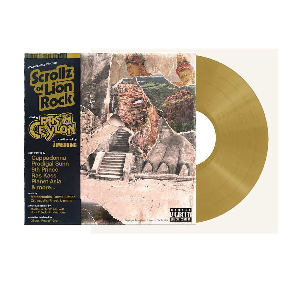 Thumbnail: Ras Ceylon - "Scrollz of Lion Rock" Album co-directed by Timbo King