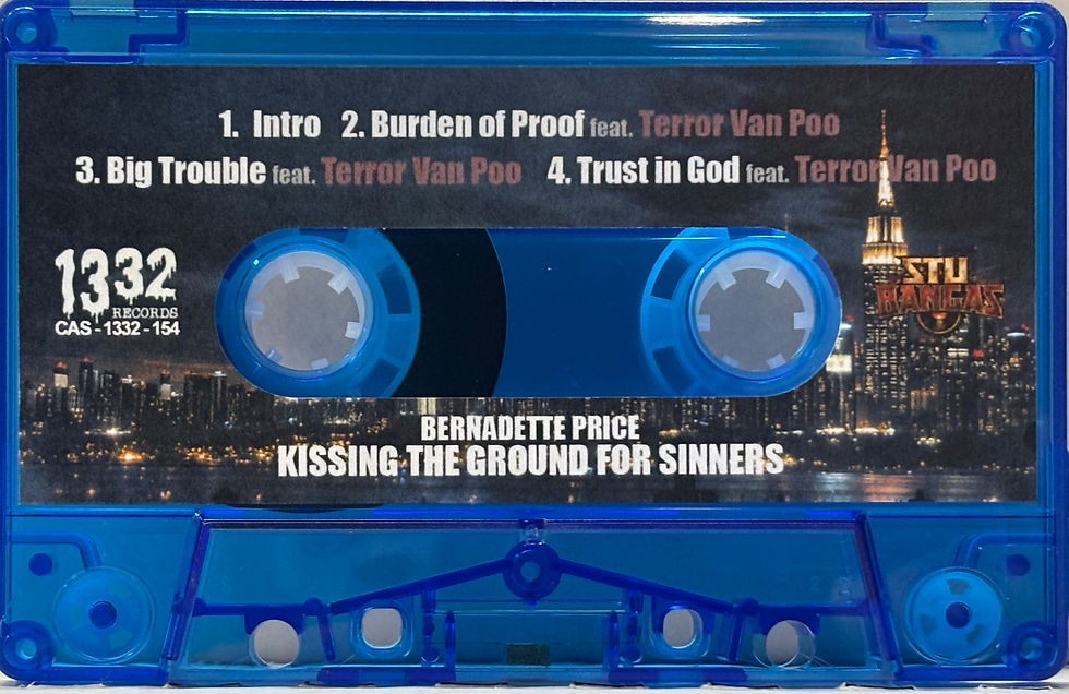 Thumbnail: Bernadette Price x Stu Bangas - "Kissing the Ground for Sinners"