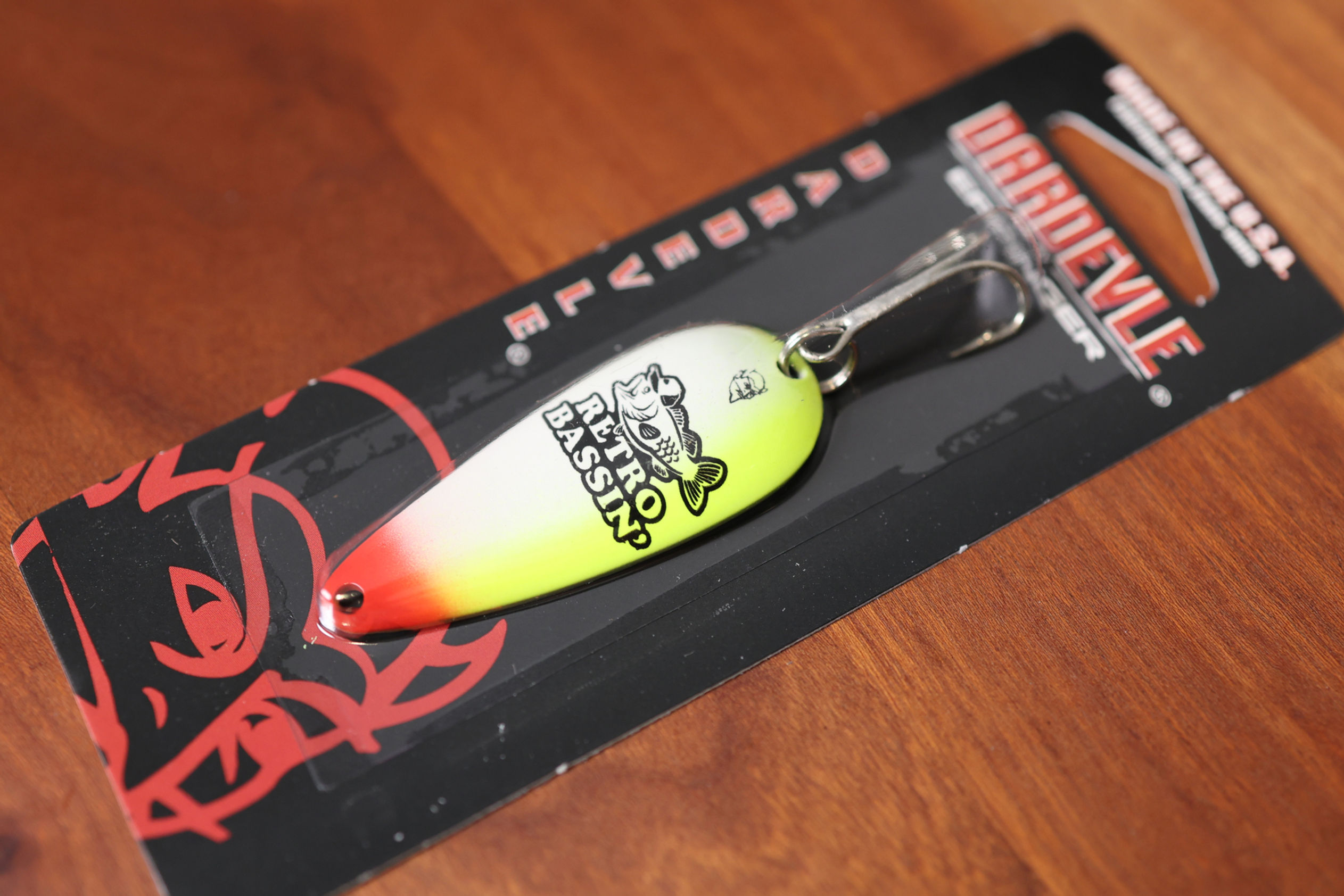 Retro Bassin' Logo Eppinger Dardevle Imp - 2/5 oz.