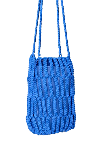 bolso azul