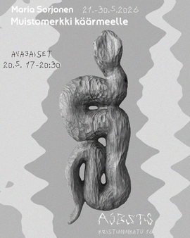 21.-30.5. Maria Sorjonen: Muistomerkki käärmeelle
